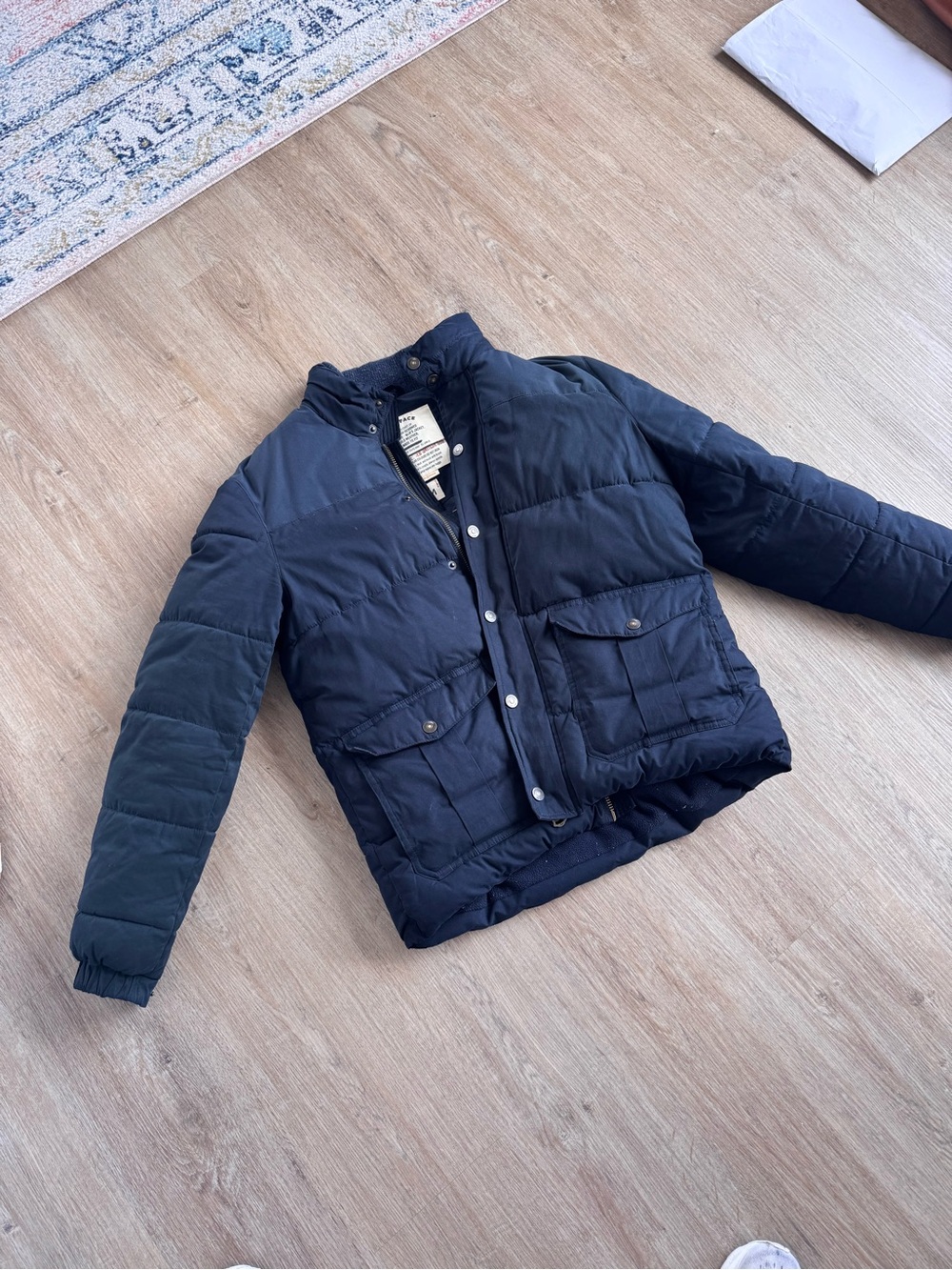 Fat Face Navy Men's Cold-Weather Jacket